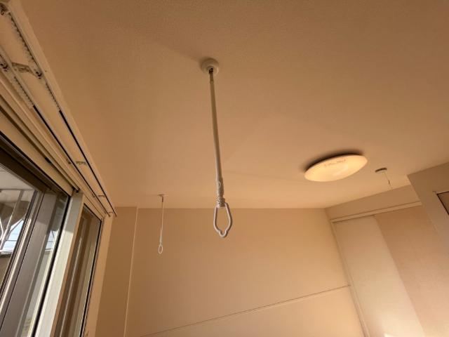 その他設備　室内物干し