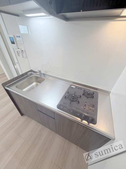 キッチン　２口システムキッチンでお料理楽しく♪♪