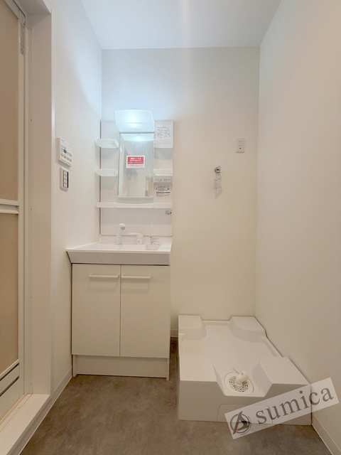 洗面設備　洗面脱衣所付き！独立洗面台が便利です♪♪