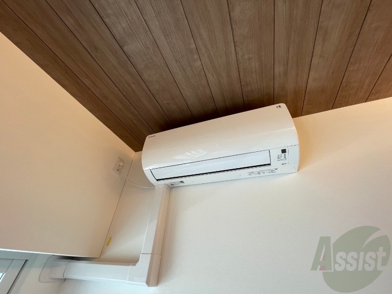 その他設備　こちらはエアコンが設置されております！夏場も快適です！