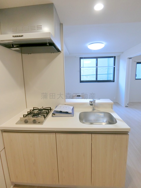 キッチン　2口ガスカウンターキッチン　システムキッチン