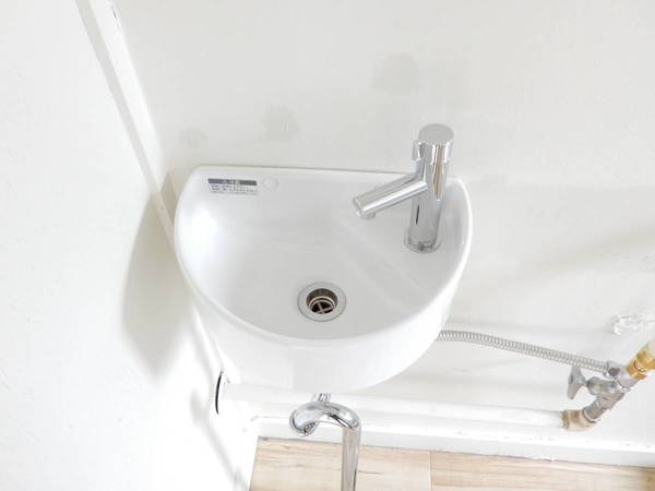 洗面設備　ビレッジハウスの同一物件・同一タイプの間取りの写真です