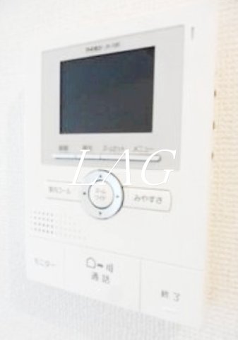 セキュリティ　モニター付きインターホンです。