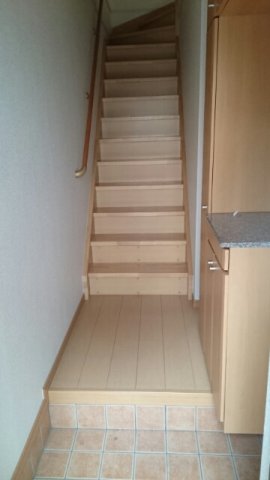 玄関　収納もある玄関です