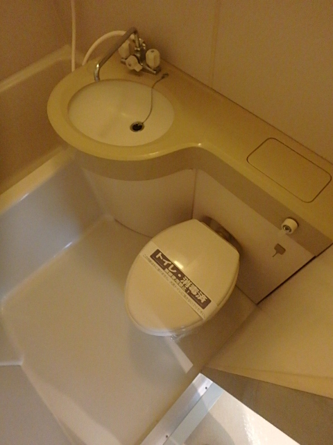 トイレ　お掃除楽チンのトイレです。
