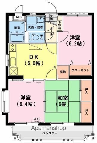 ユーミーいちまるIの間取り写真