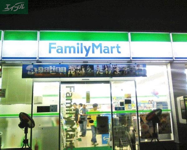 コンビニ　ファミリーマート岡山新屋敷店（コンビニ）まで443m
