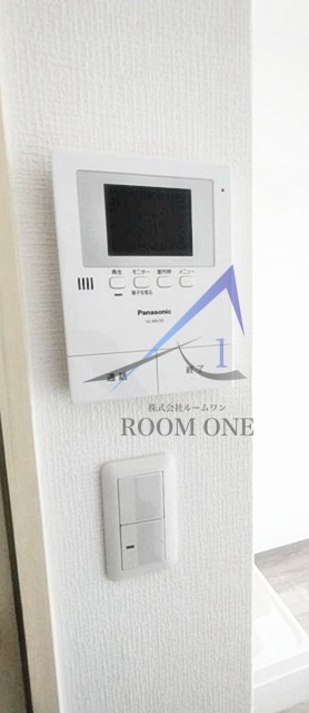 セキュリティ　モニター付インターホンです。