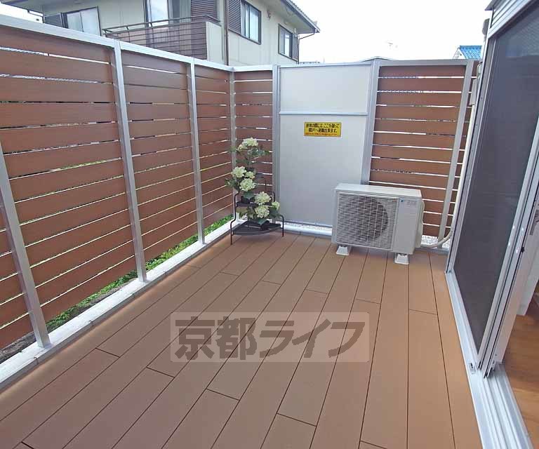 バルコニー　モデルルームです・