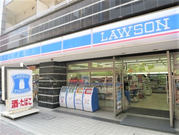 コンビニ　ローソン日本橋横山町店（コンビニ）まで198m