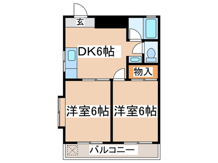 グリ-ンハイツ多摩の間取り写真