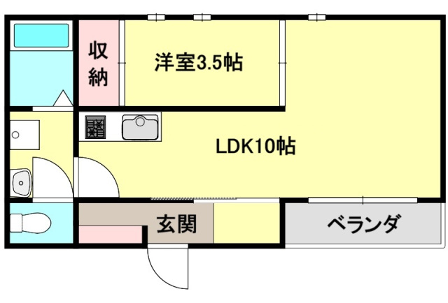 REGALEST府中町本町の間取り写真