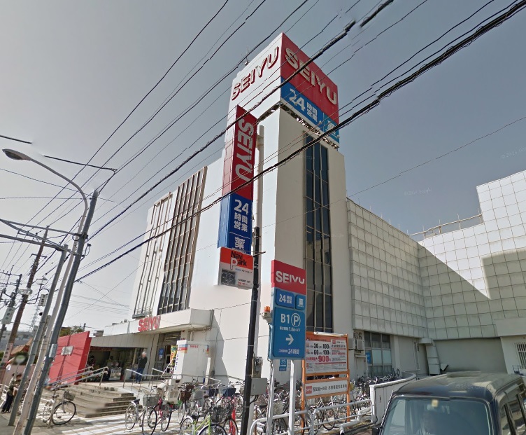 スーパー　西友 鳩ケ谷店（スーパー）まで437m