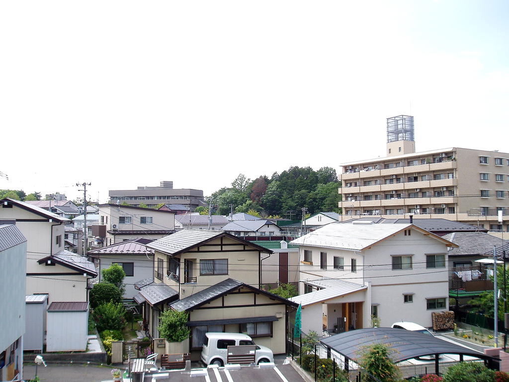 眺望　西方をのぞむ