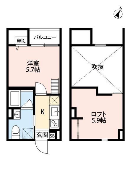 アクアレスト神戸西の間取り