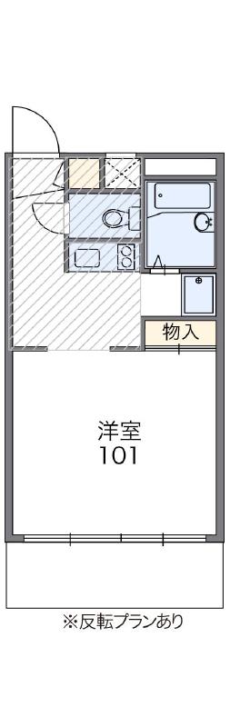 レオパレス森岡の間取り