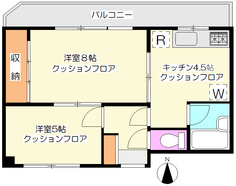 NTマリーン　3Dの間取り