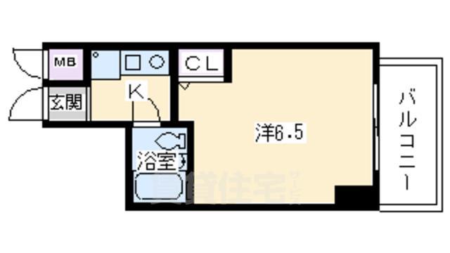 エスリード京都駅前の間取り