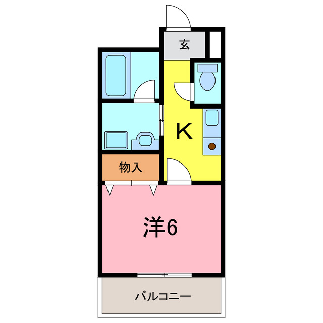 イリゼの間取り