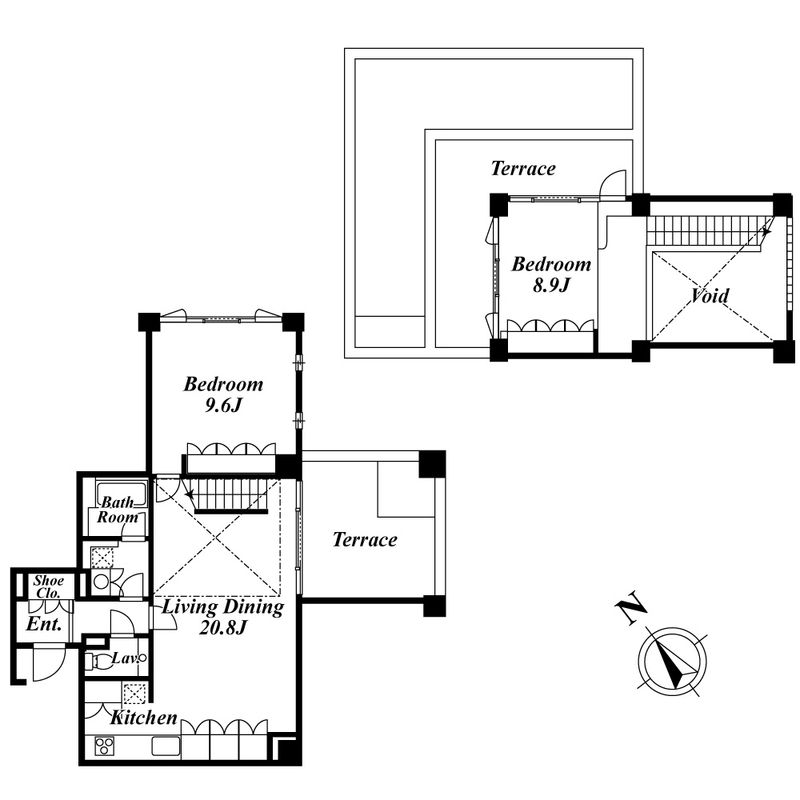 Ｑｉｚ広尾の間取り