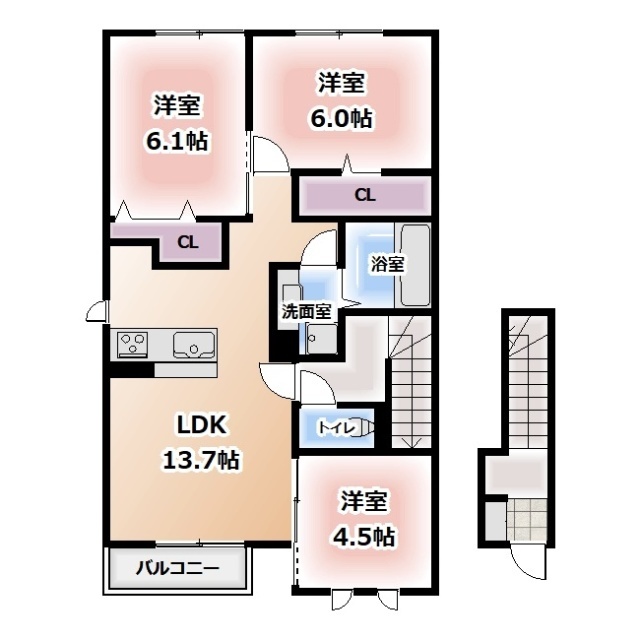 エミネンスの間取り