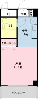 【浦安市堀江のマンションの間取り】