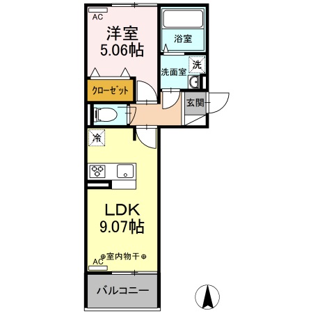 Villa Regalo(ヴィラレガーロ)IIの間取り