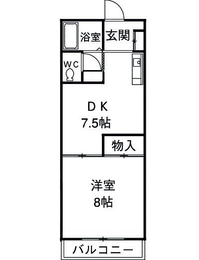 プレエミナンス曳馬の間取り