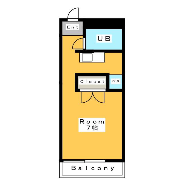 サンライズ１２２の間取り