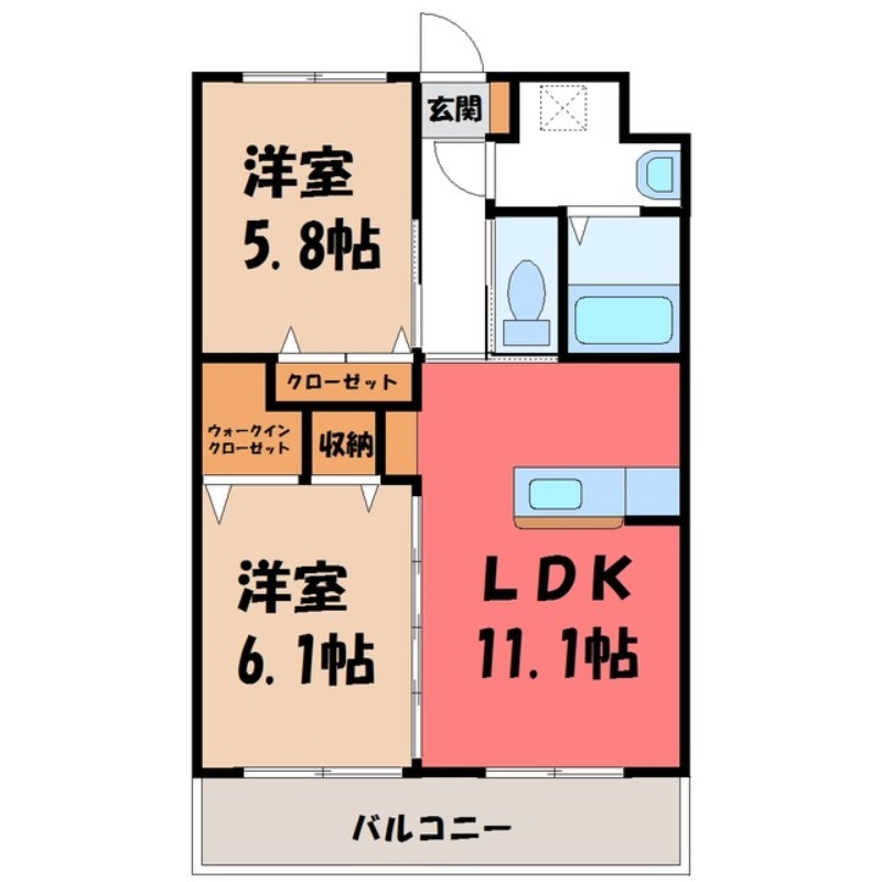 【Y＆Mガーネットの間取り】