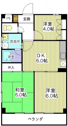 マグノリアハイツの間取り