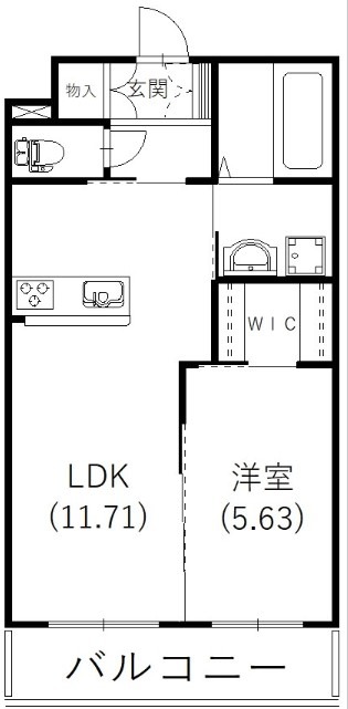 浜松市中央区泉のマンションの間取り