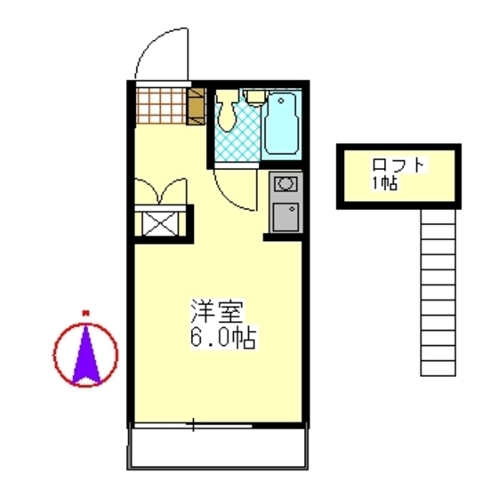 メゾン東海大の間取り