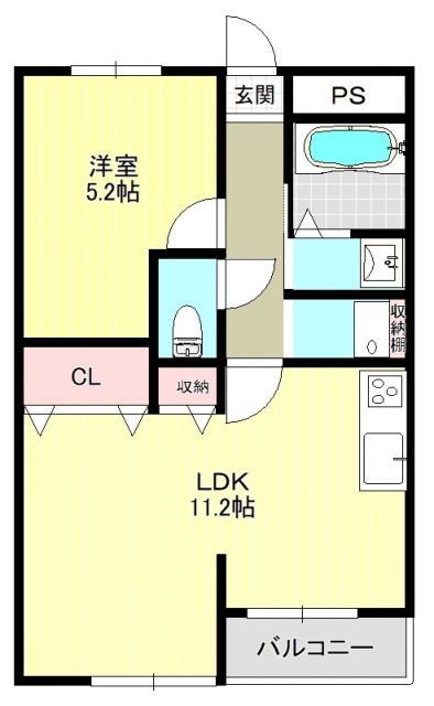 レジデンス遠若の間取り