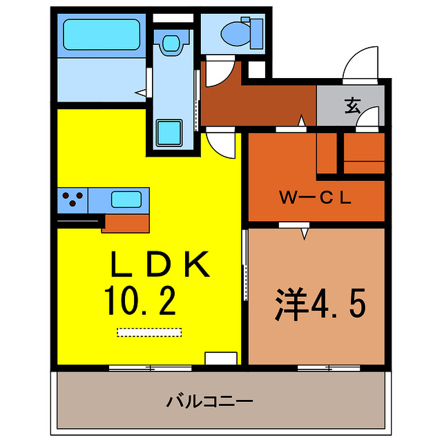 エイトヒルズの間取り