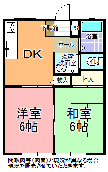 ハイツグリーンウッドの間取り