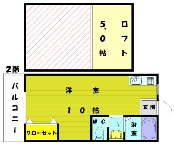 シティベール和白東の間取り