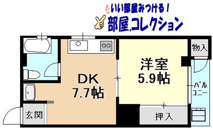 松井ビルの間取り