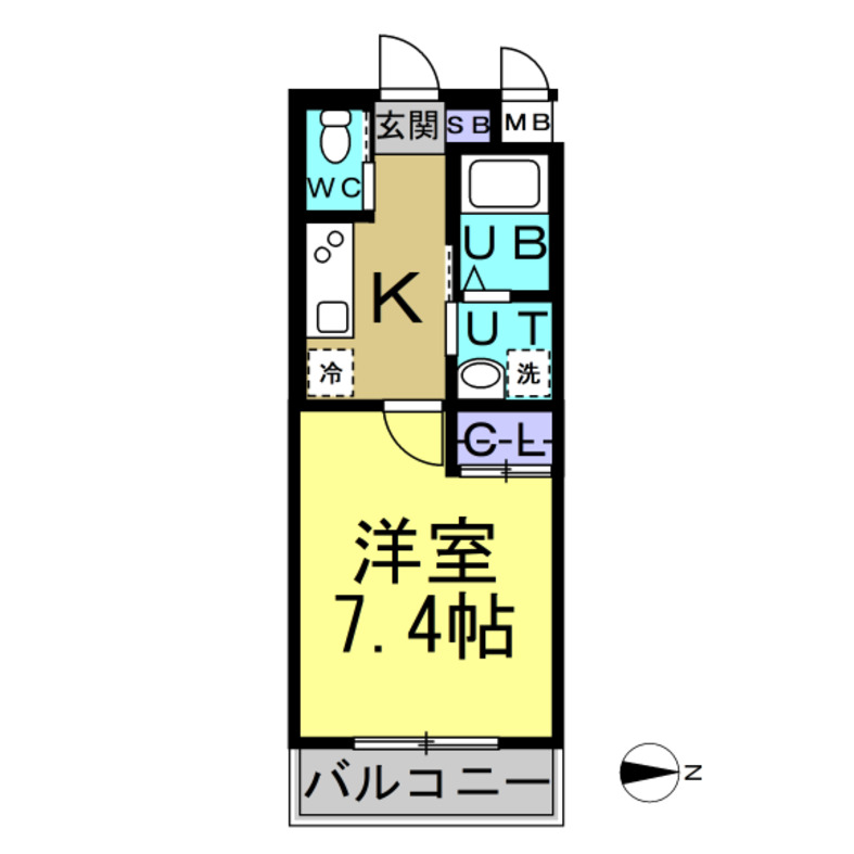 A・City半田旭町の間取り