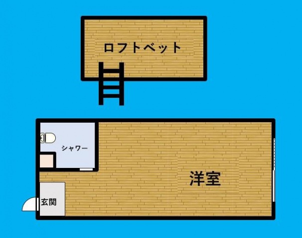 墨田区業平のマンションの間取り