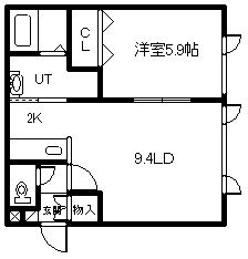 豊華Ｓハウスの間取り