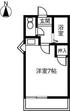 【イーストコート出町前Ｂ棟の間取り】