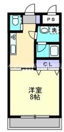 岡山市北区一宮のマンションの間取り