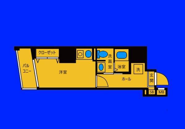 コートタワー新横浜の間取り