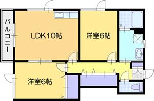 クラシックＭＳの間取り