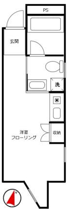 Axios神楽坂の間取り