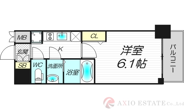 プレサンス東三国駅前グランクラスの間取り