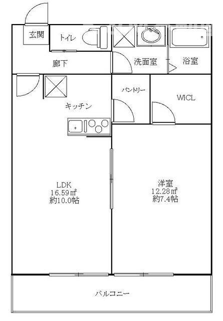 ハイセンチュリーの間取り