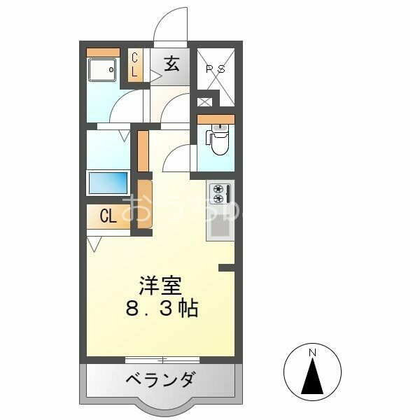 パーソナルハイツ澤の間取り