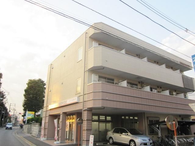 【立川市柏町のマンションの建物外観】